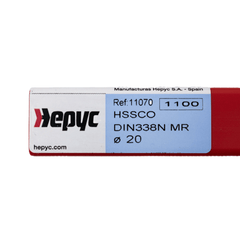 HEPYC DRILLS Hepyc 20.0mm HSS-Co Reduced Shank Drill – DIN 338 MR