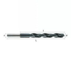 HEPYC DRILLS Hepyc 23mm HSS Reduced Shank Drill DIN 338