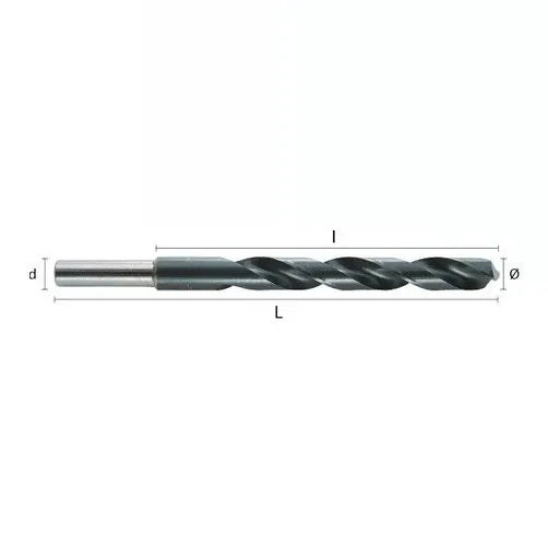 HEPYC DRILLS Hepyc Drill HSS DIN338N 17.50mm – Reduced Shank
