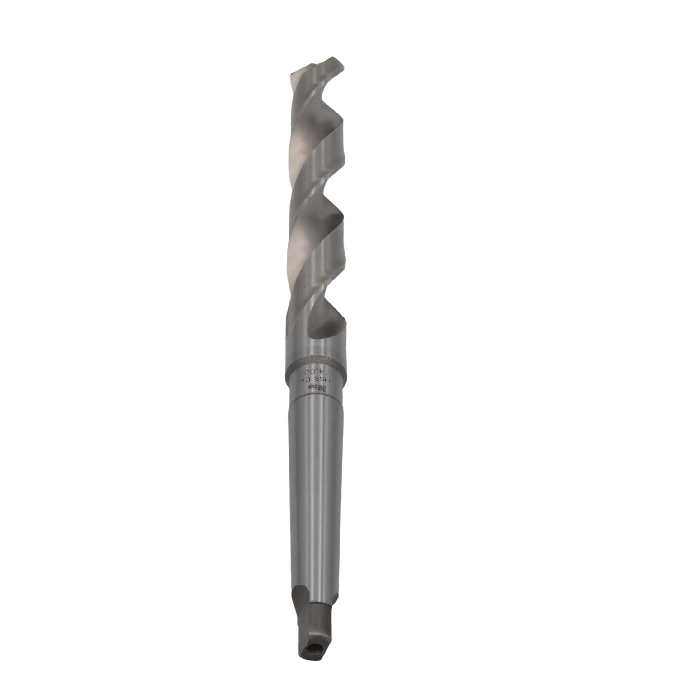 HEPYC DRILLS Hepyc HSSCo Taper Shank Drill Bit 14.0mm DIN345N CM1