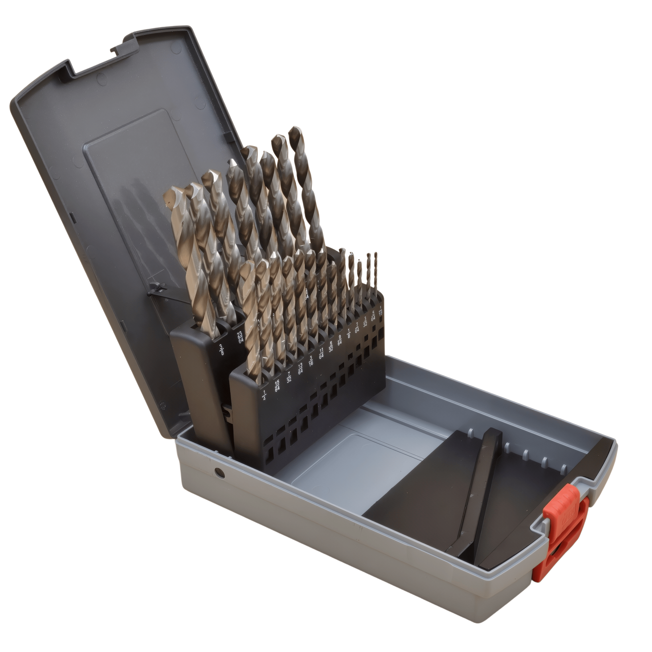 HEPYC DRILLS Hepyc HSSE Cobalt Drill Set 1/16"–3/8" x 1/64" (21 Pieces)