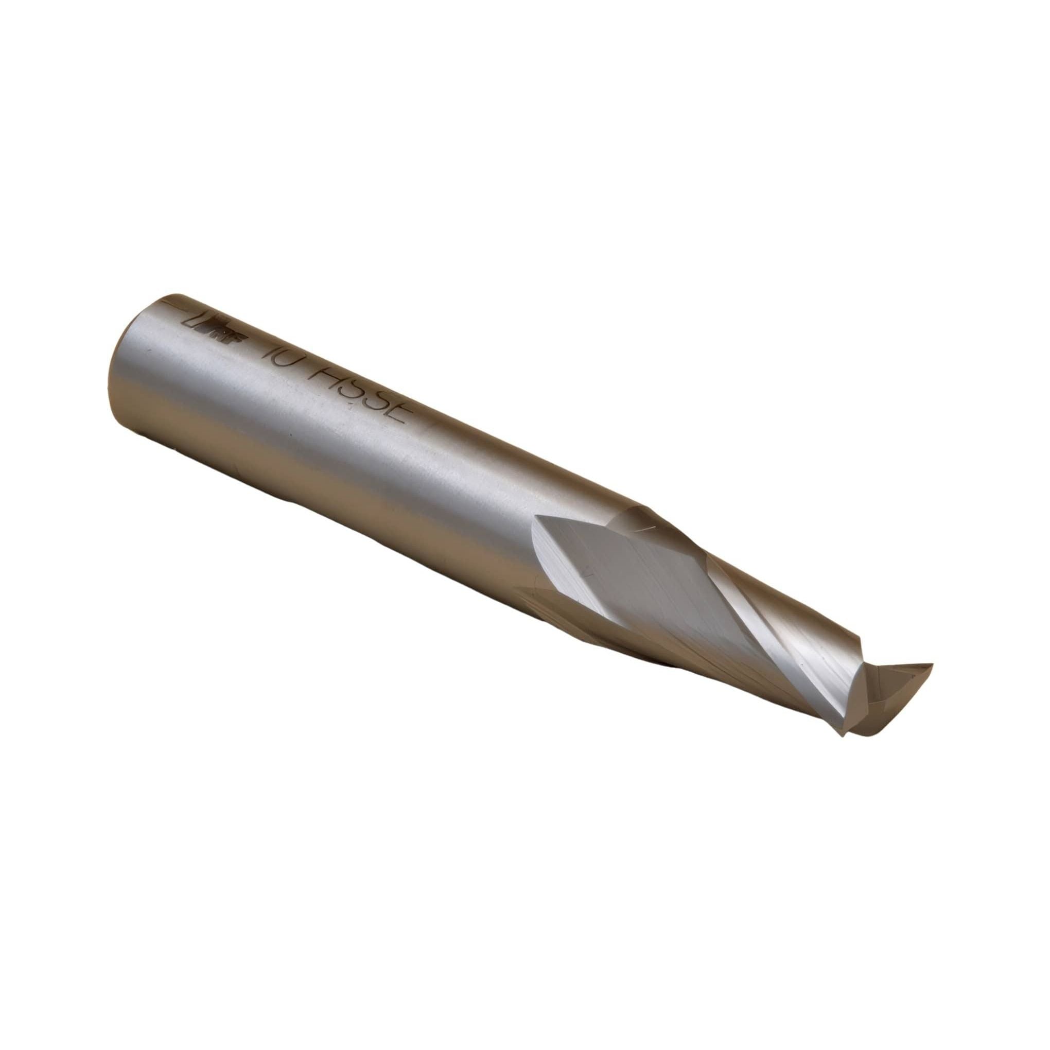 HEPYC ENDMILL Hepyc 10mm Cobalt HSS End Mill DIN327N Short Series 2 Flute 30° Helix
