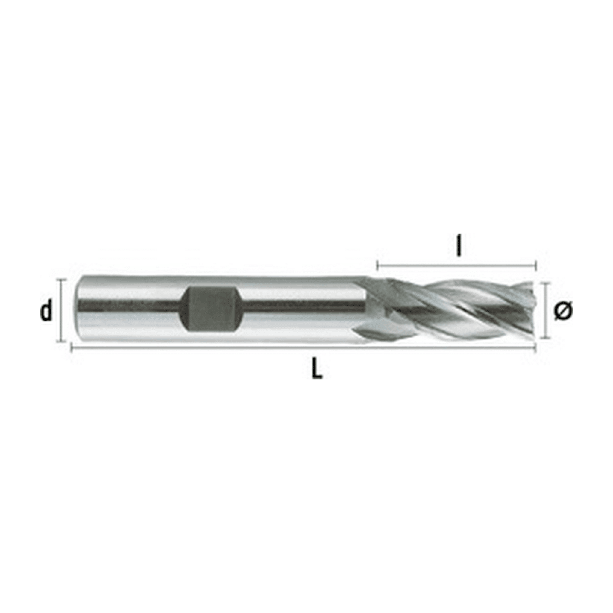 HEPYC Multi Flute 20mm HSS-Co8e Multi-Purpose End Mill - Twin Eagle Imports