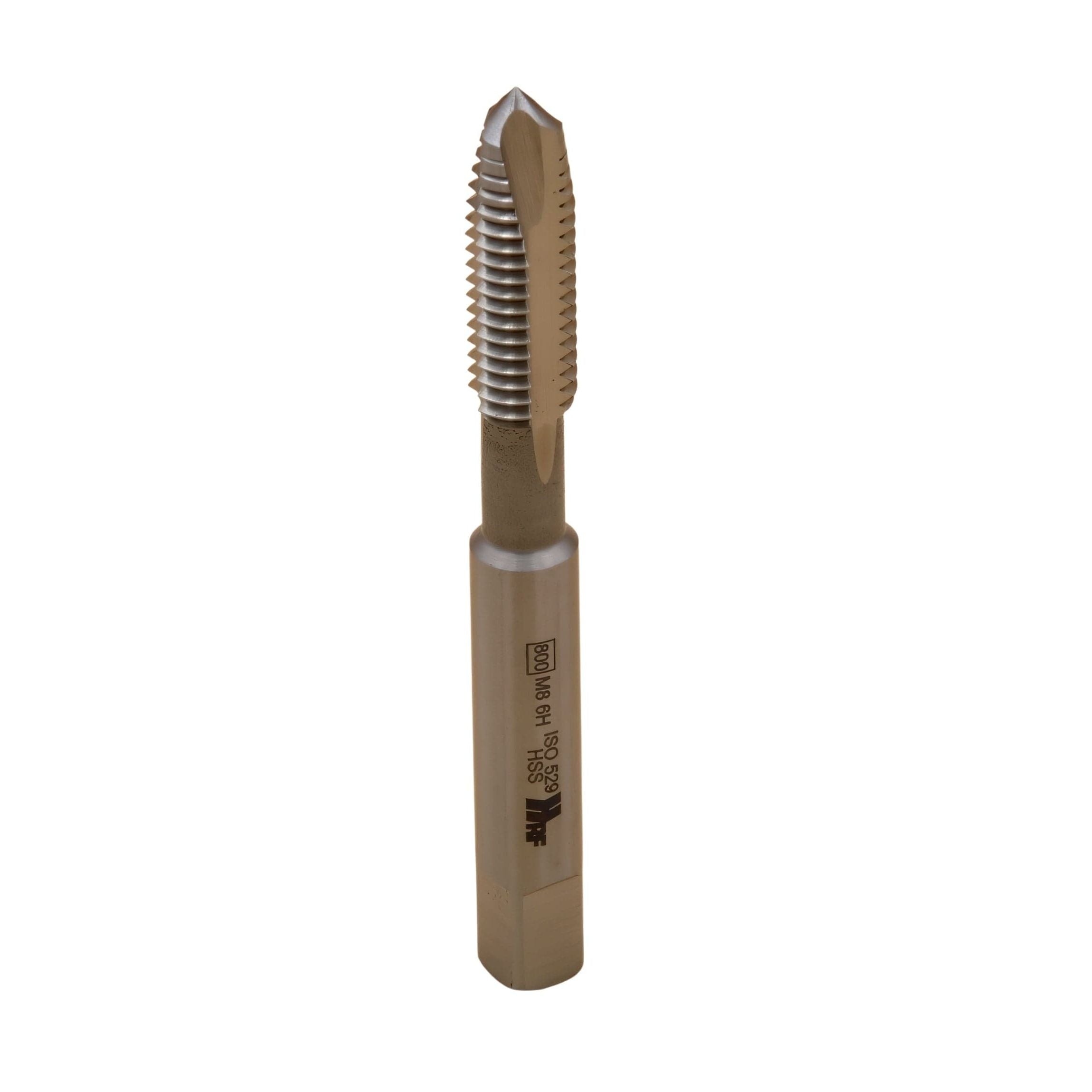 HEPYC TAPS Hepyc Tap HSSE ISO 529B M8 × 1.25 – DIN 13 Form B Gun, 6H, 3XD