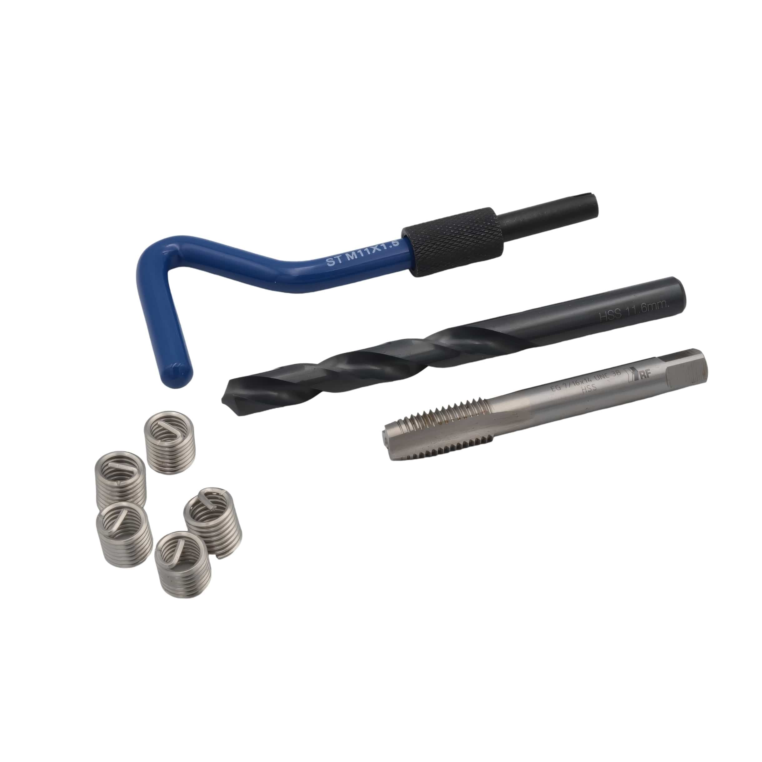 HEPYC THREAD REPAIR Hepyc Thread Repair Insert Kit UNC 7/16-14