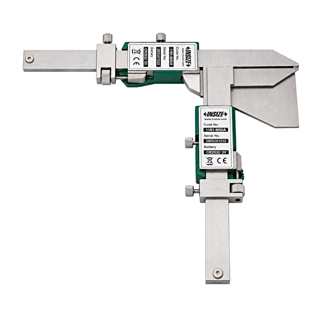 Insize 1181-M50A Digital Gear Tooth Thickness Caliper M5-45mm - Twin Eagle Imports