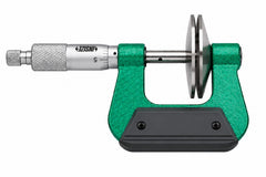 INSIZE 3289-1 Large Disc Micrometer 0–1" Range 0.001" Graduation - Twin Eagle Imports