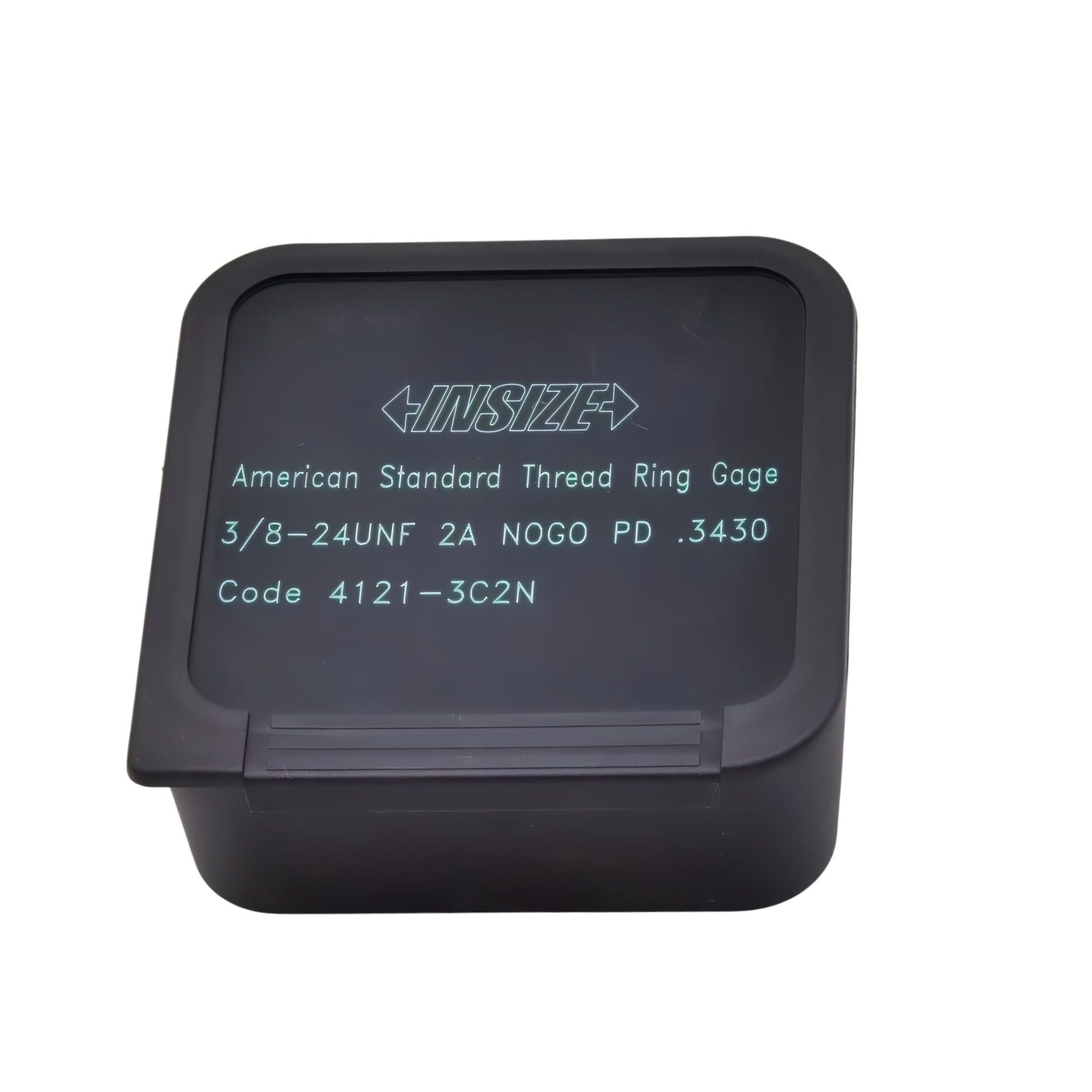 Insize American Standard Thread Ring Gauge 3/8-24 UNF Class 2A NOGO Series 4121-3C2N - Twin Eagle Imports