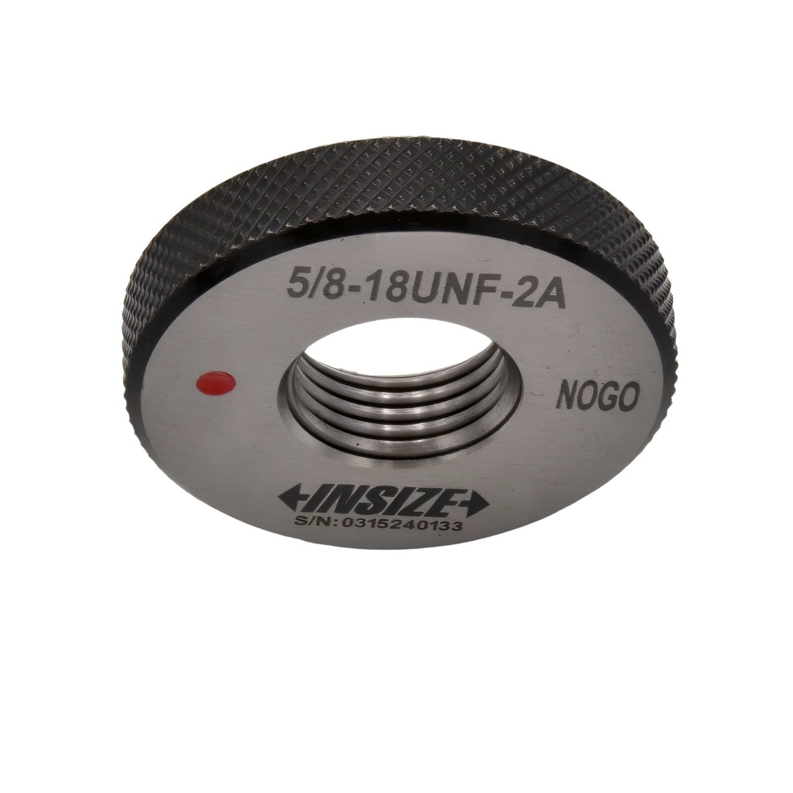 Insize American Standard Thread Ring Gauge 5/8-18 UNF Class 2A NOGO Series 4121-5C2N - Twin Eagle Imports
