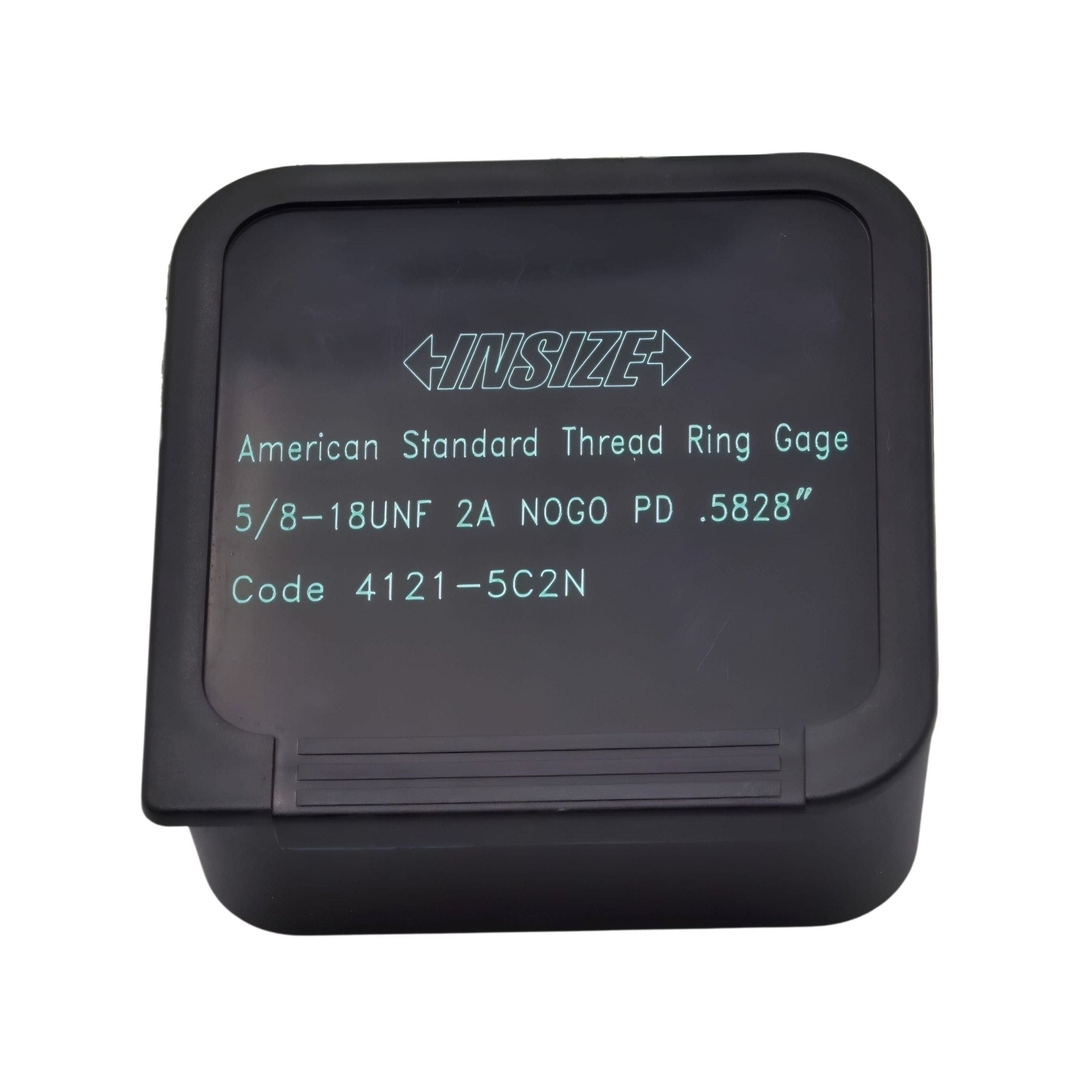 Insize American Standard Thread Ring Gauge 5/8-18 UNF Class 2A NOGO Series 4121-5C2N - Twin Eagle Imports