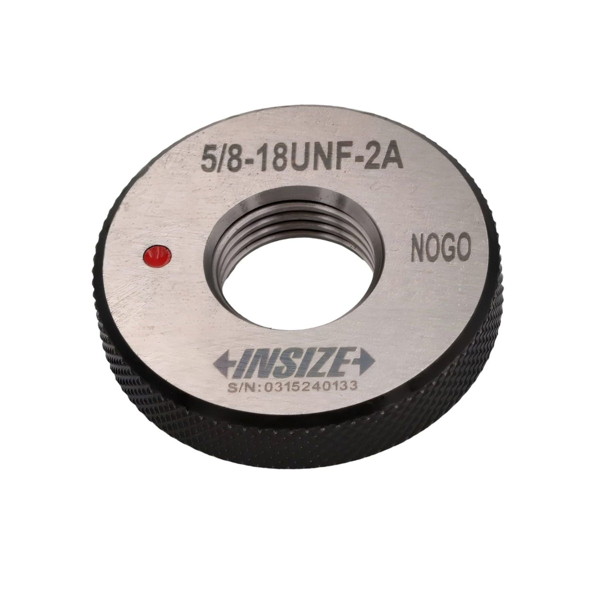 Insize American Standard Thread Ring Gauge 5/8-18 UNF Class 2A NOGO Series 4121-5C2N - Twin Eagle Imports