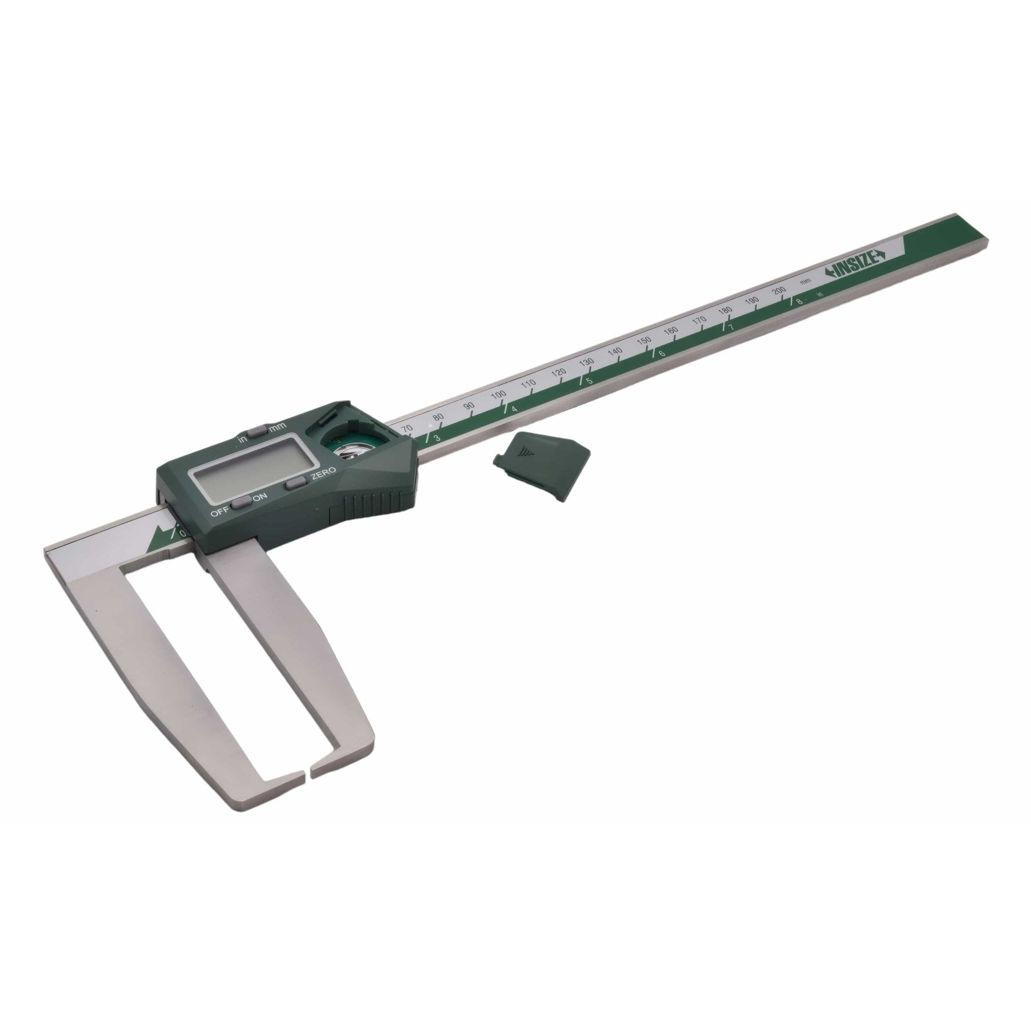 Insize Digital Outside Neck Caliper 0-200mm/0-8" Series 1187-200A - Twin Eagle Imports