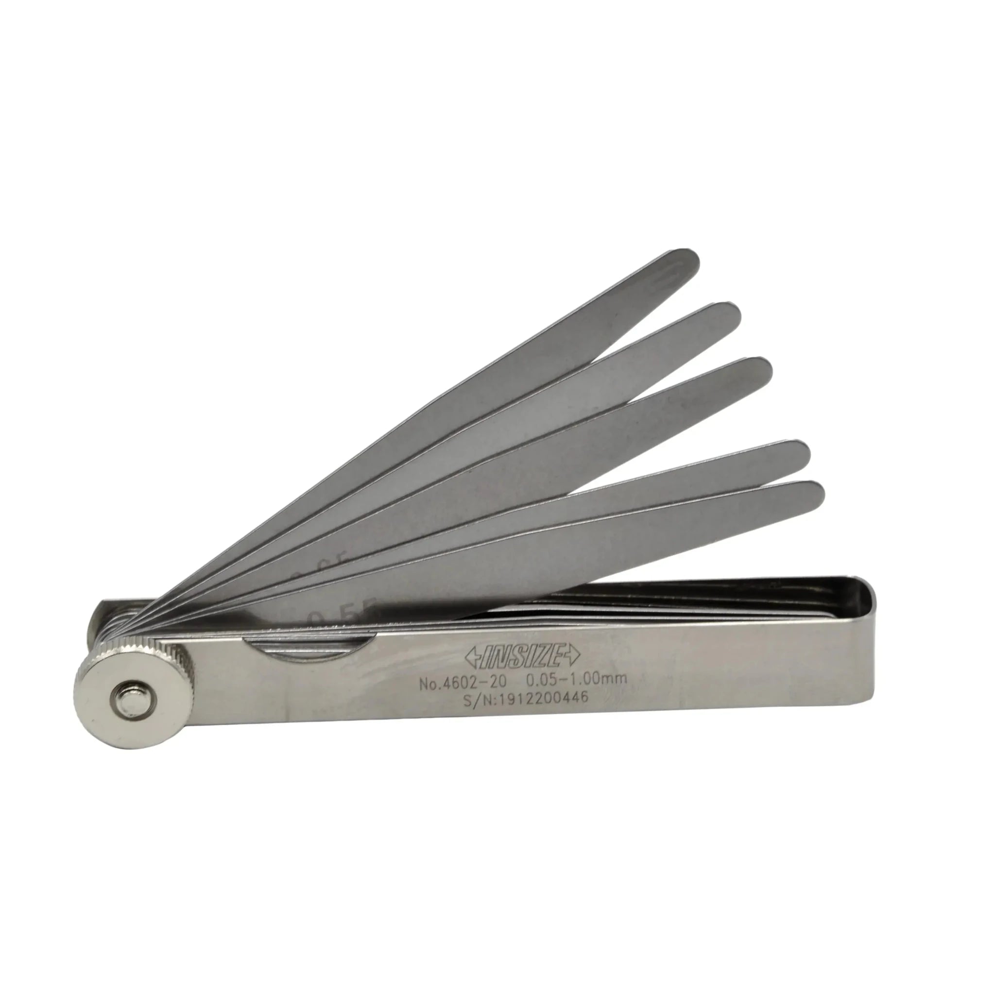 Insize Feeler Gauge 20pc Set 0.05-1mm Range Series 4602-20 - Twin Eagle Imports