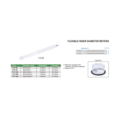 Insize Flexible Inner Diameter Meter 200–350 mm Range Series 7137-350 - Twin Eagle Imports