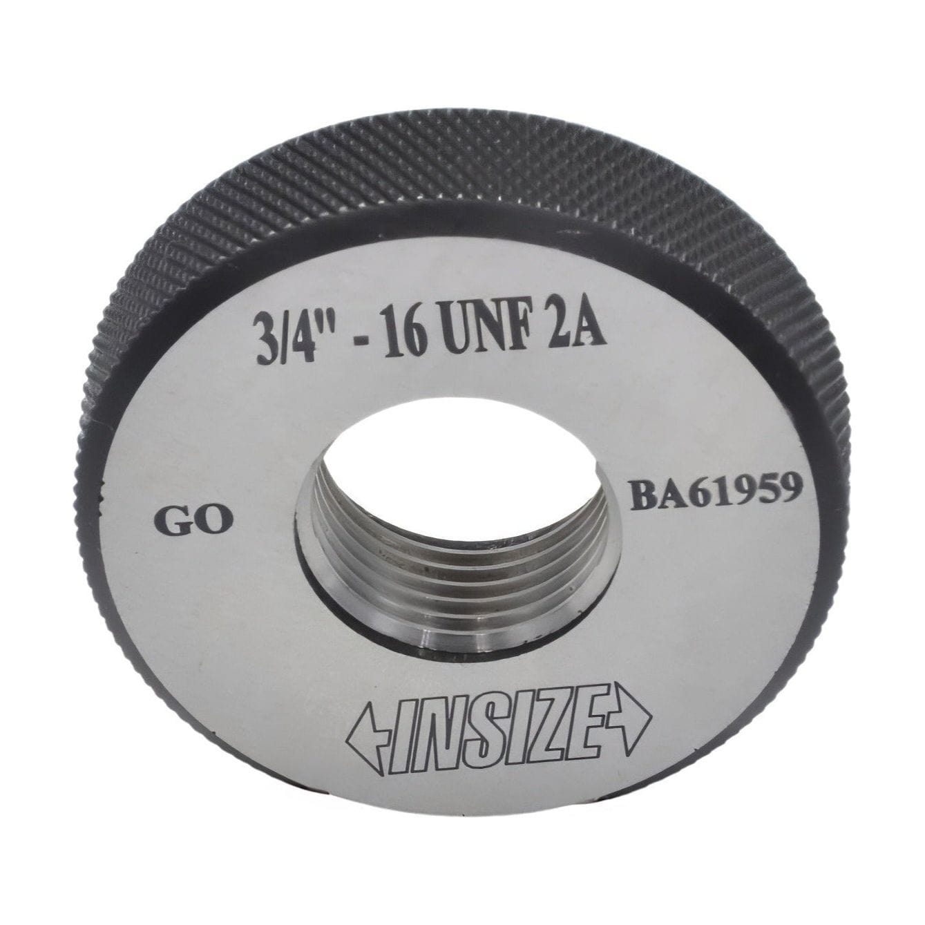 Insize GO Thread Ring Gauge 3/4"-16 UNF Series - 4633-3B2 - Twin Eagle Imports