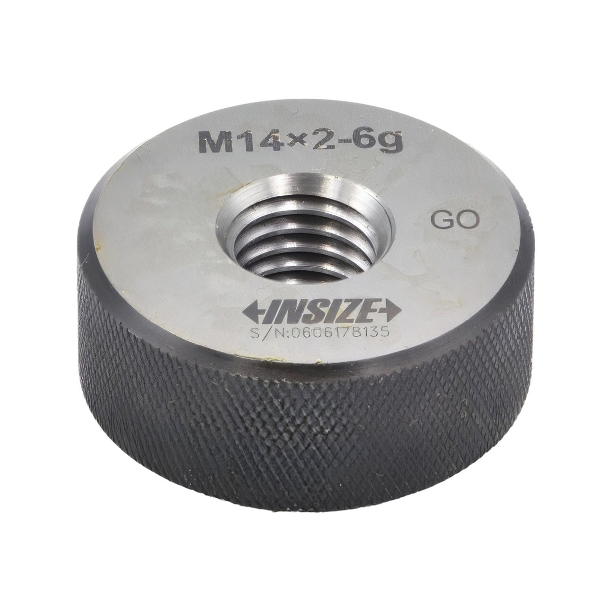 Insize GO Thread Ring Gauge M14X2 Series 4120-14 - Twin Eagle Imports