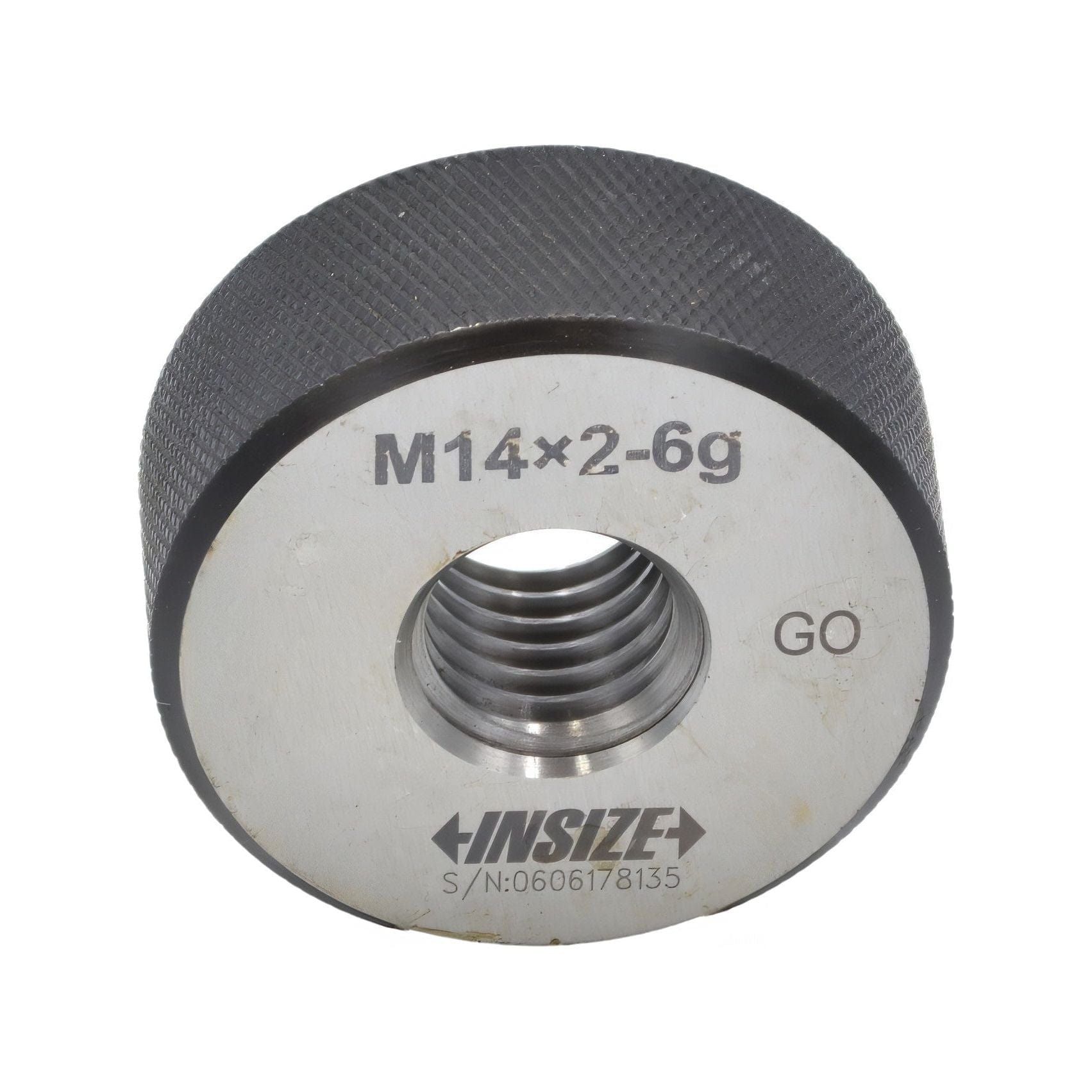 Insize GO Thread Ring Gauge M14X2 Series 4120-14 - Twin Eagle Imports