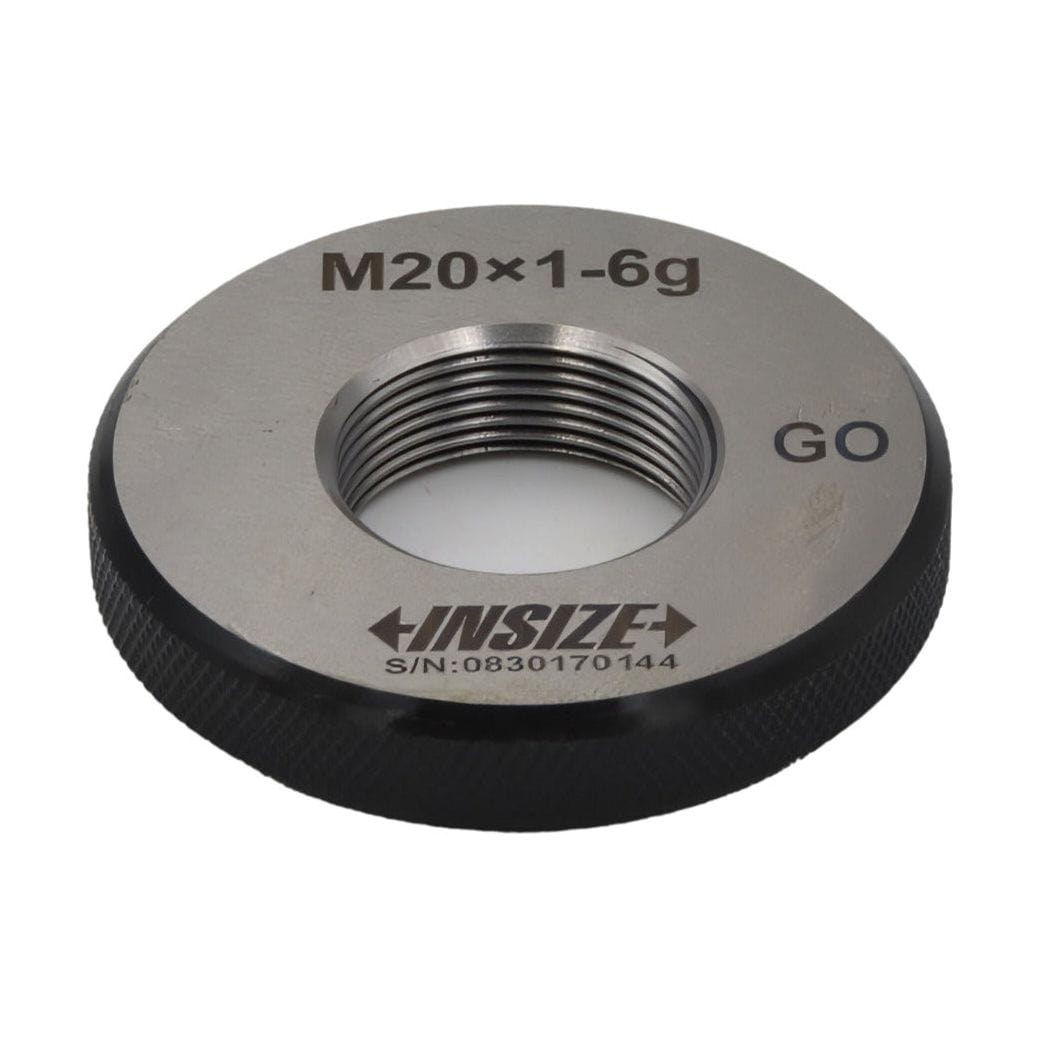 Insize GO Thread Ring Gauge M20X1 Series 4129-20P - Twin Eagle Imports