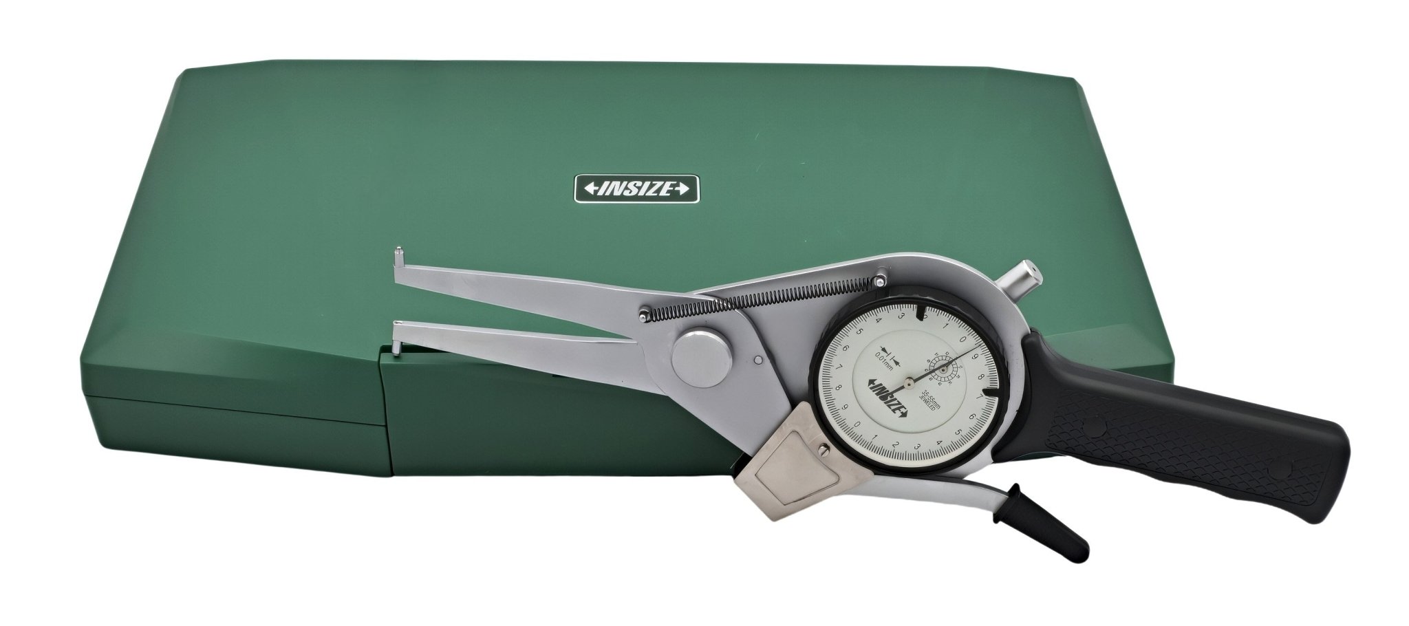 Insize Internal Dial Caliper Gauge 35-55mm Range Series 2321-55 - Twin Eagle Imports
