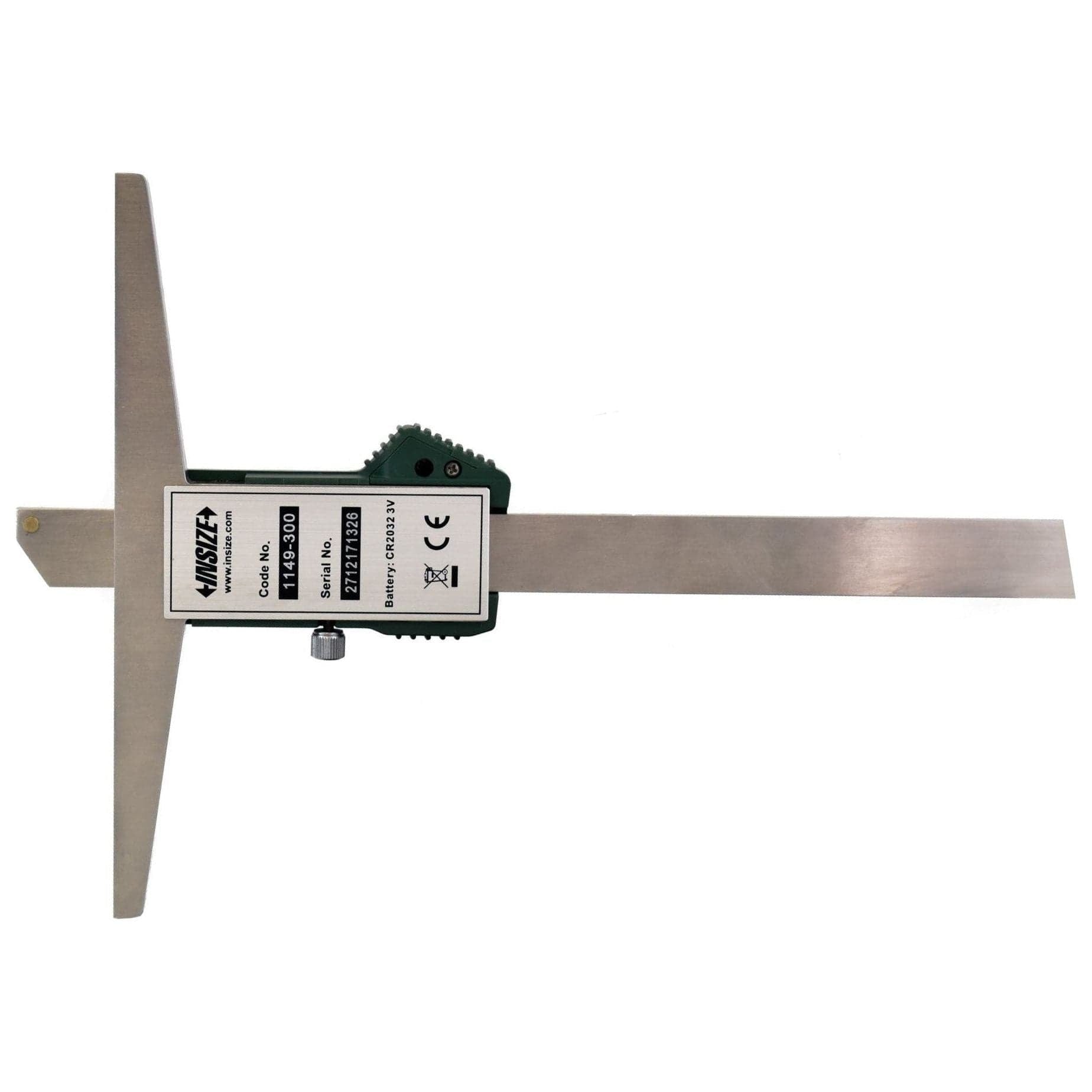 Insize IP67 Digital Depth Gauge 0-300mm / 0-12" Range Series 1149-300 - Twin Eagle Imports