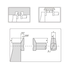 Insize Jaw Type Micrometer 0-1" Range Series 3283-1 - Twin Eagle Imports