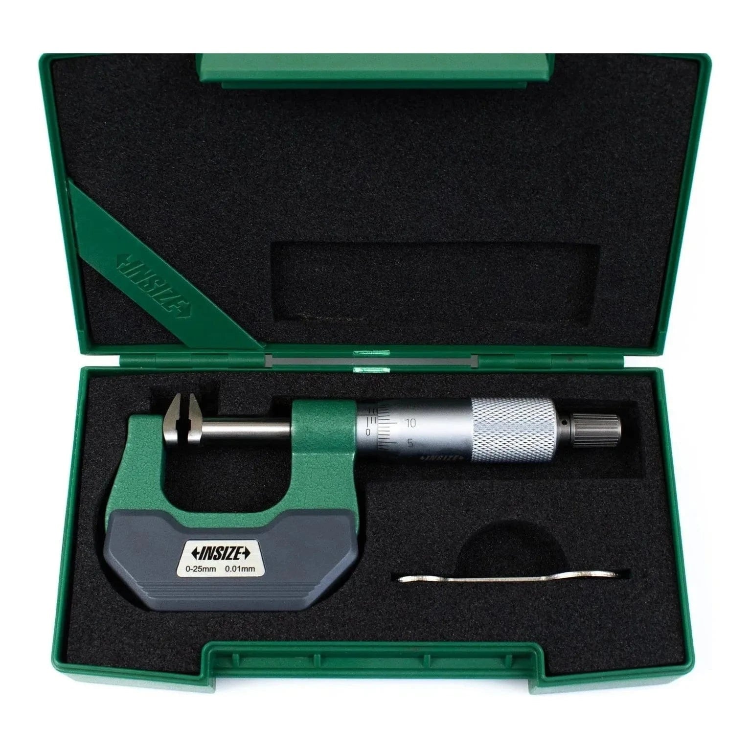 Insize Jaw Type Micrometer 0-25mm Range Series 3283-25A - Twin Eagle Imports