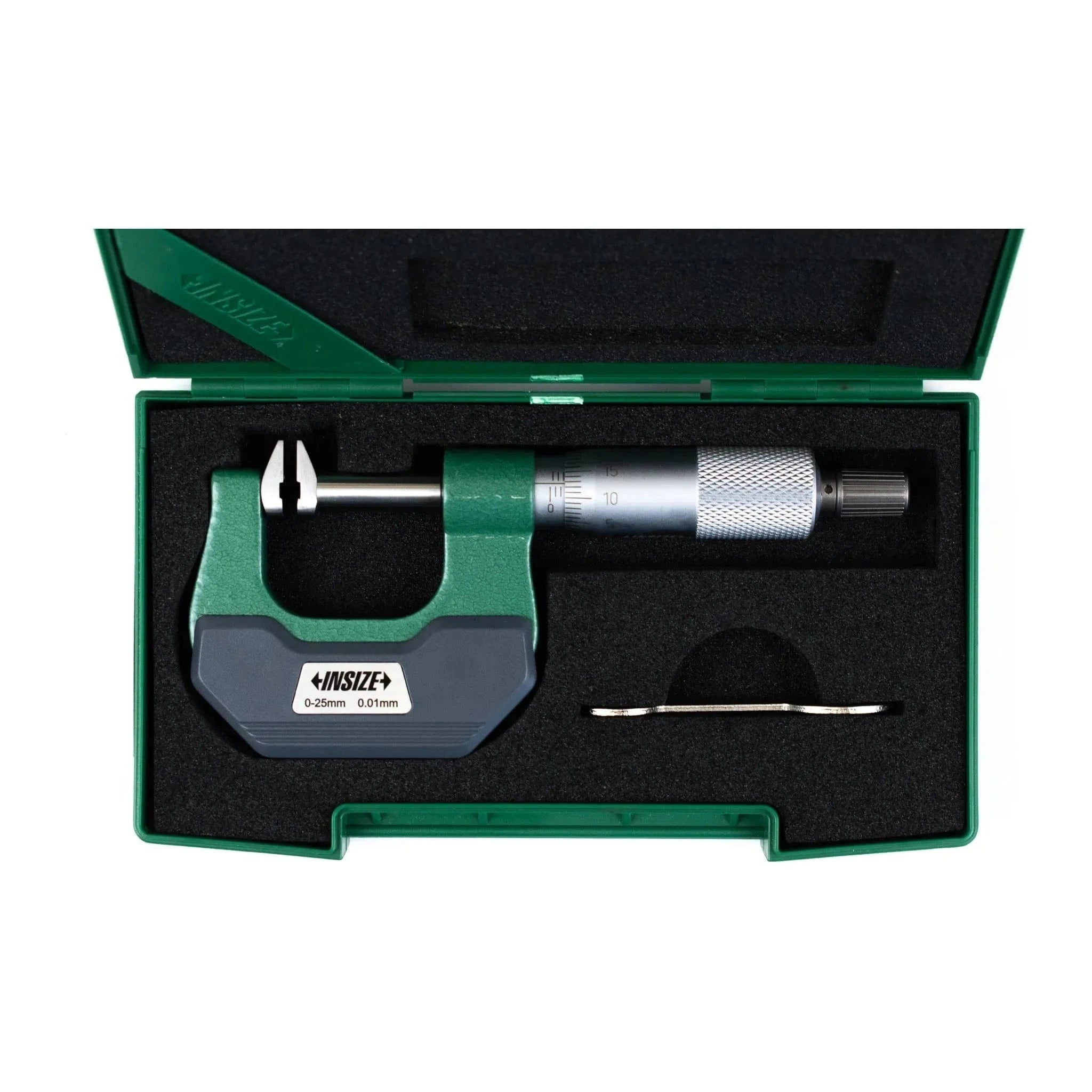 Insize Jaw Type Micrometer 0-25mm Range Series 3283-25A - Twin Eagle Imports