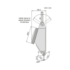 Insize Large Range Dial Test Indicator Range Series 2386-16A - Twin Eagle Imports