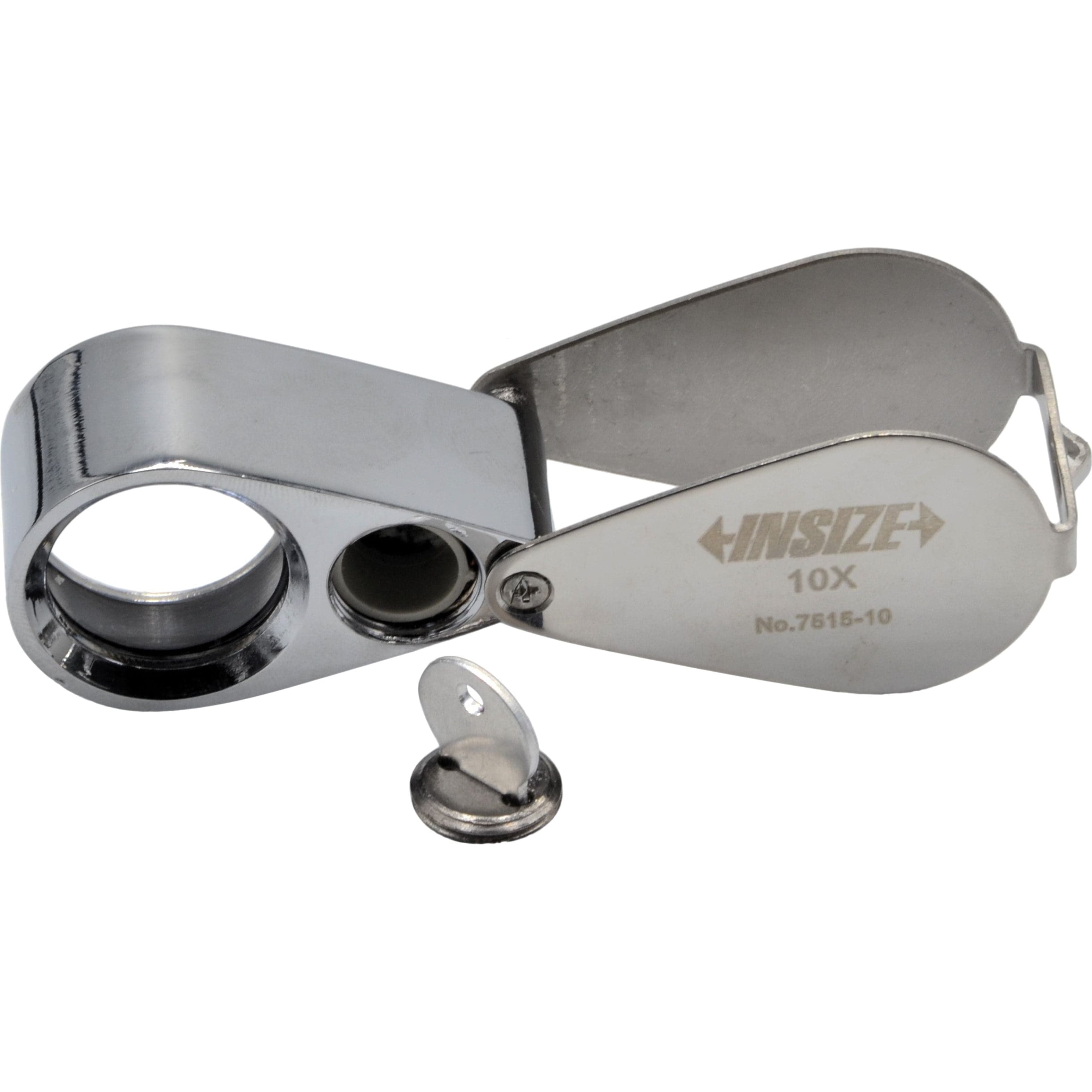INSIZE Magnification Glasses Insize x10 Illuminated Pocket Magnification Lens - Series 7515-10