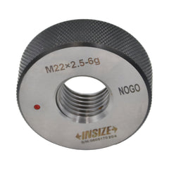 INSIZE Manufacturing Insize NOGO Thread Ring Gauge M22X2.5 Series 4120-22N