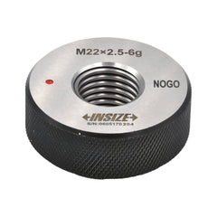 INSIZE Manufacturing Insize NOGO Thread Ring Gauge M22X2.5 Series 4120-22N