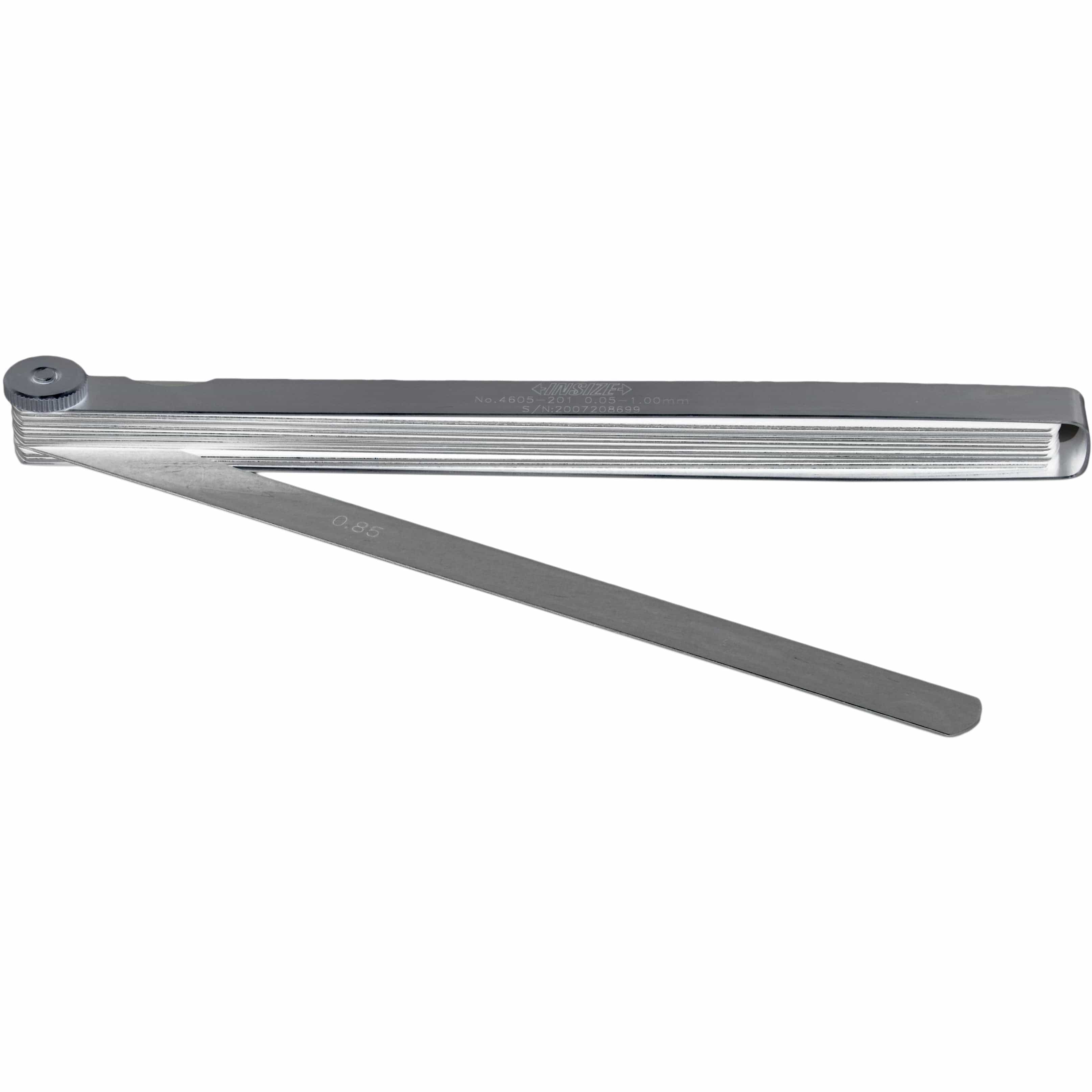 INSIZE Measuring Equipment 200 mm Long Insize Feeler Gauge Range 0.05-1mm Series 4605-201