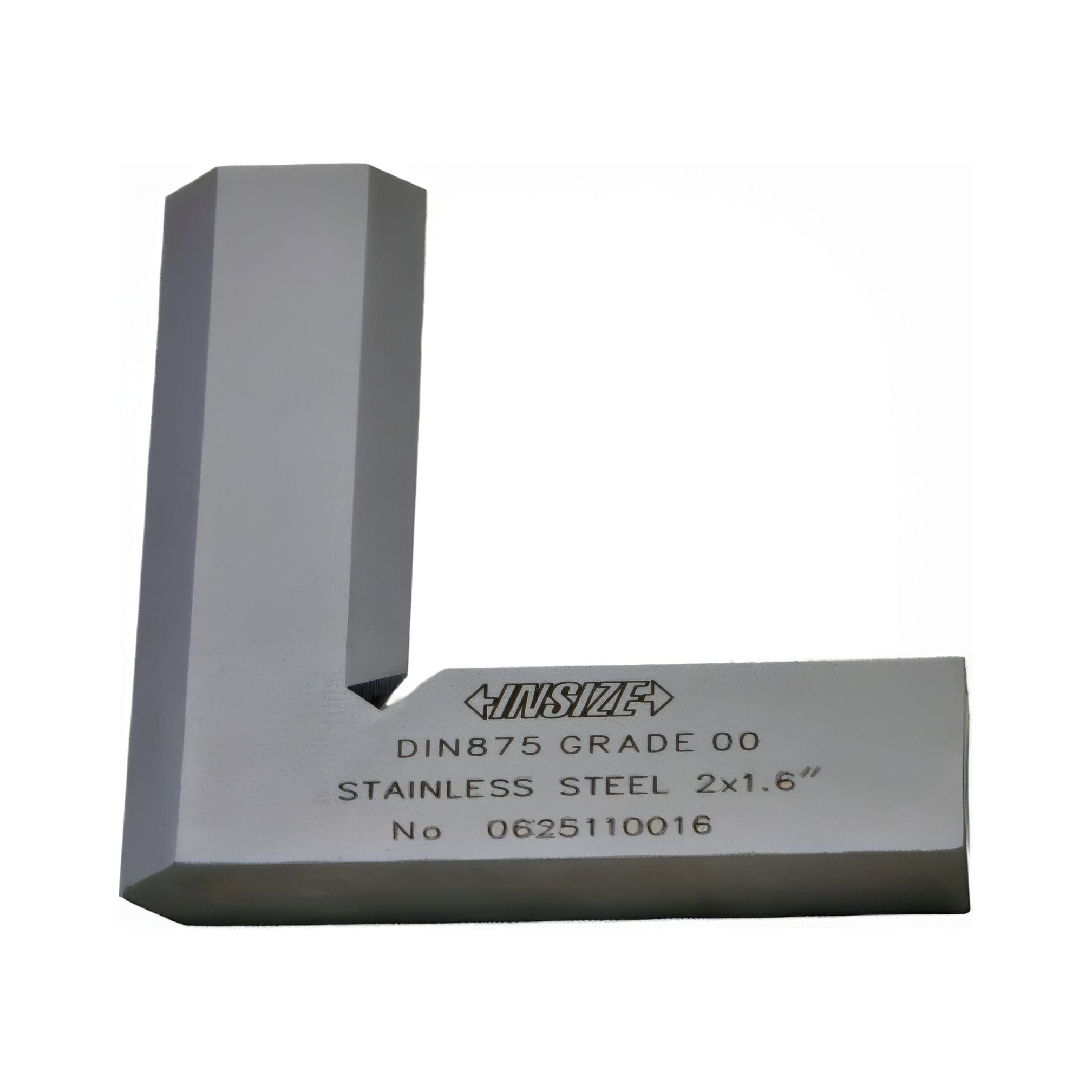 INSIZE MEASURING EQUIPMENT Insiz Beveled Edge Square 50×40 mm Grade 00 Series 4790-050