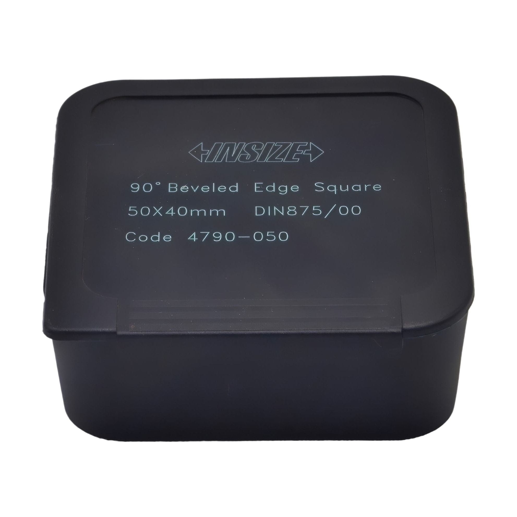 INSIZE MEASURING EQUIPMENT Insiz Beveled Edge Square 50×40 mm Grade 00 Series 4790-050