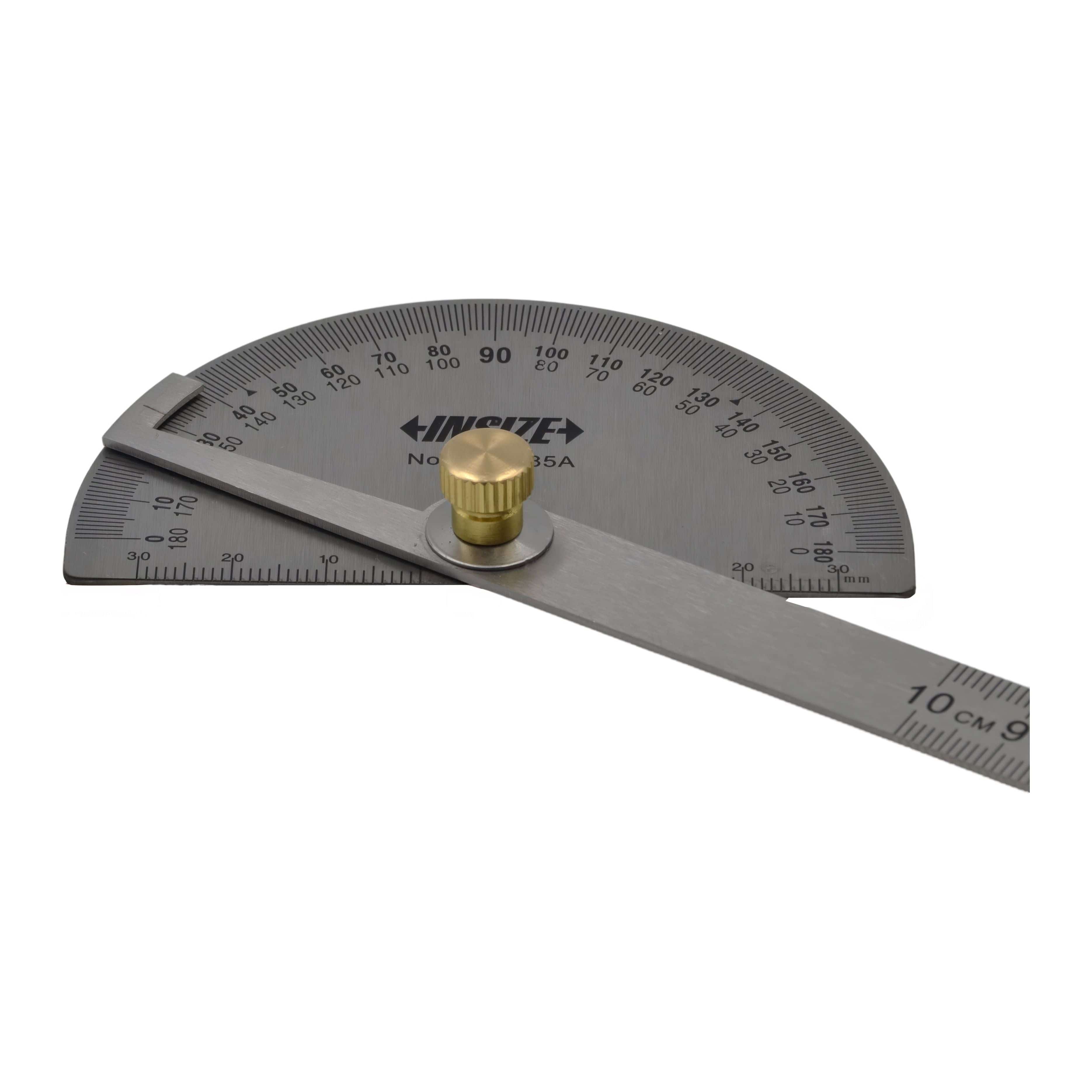 INSIZE Measuring Equipment Insize 180 Degree Protractor Part No 4780-85A