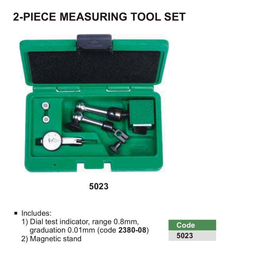 INSIZE Measuring Equipment Insize 2pc Measuring Tool Set Series 5023