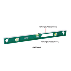 INSIZE MEASURING EQUIPMENT Insize Aluminum Spirit Level 600mm High Accuracy Series 4911-600