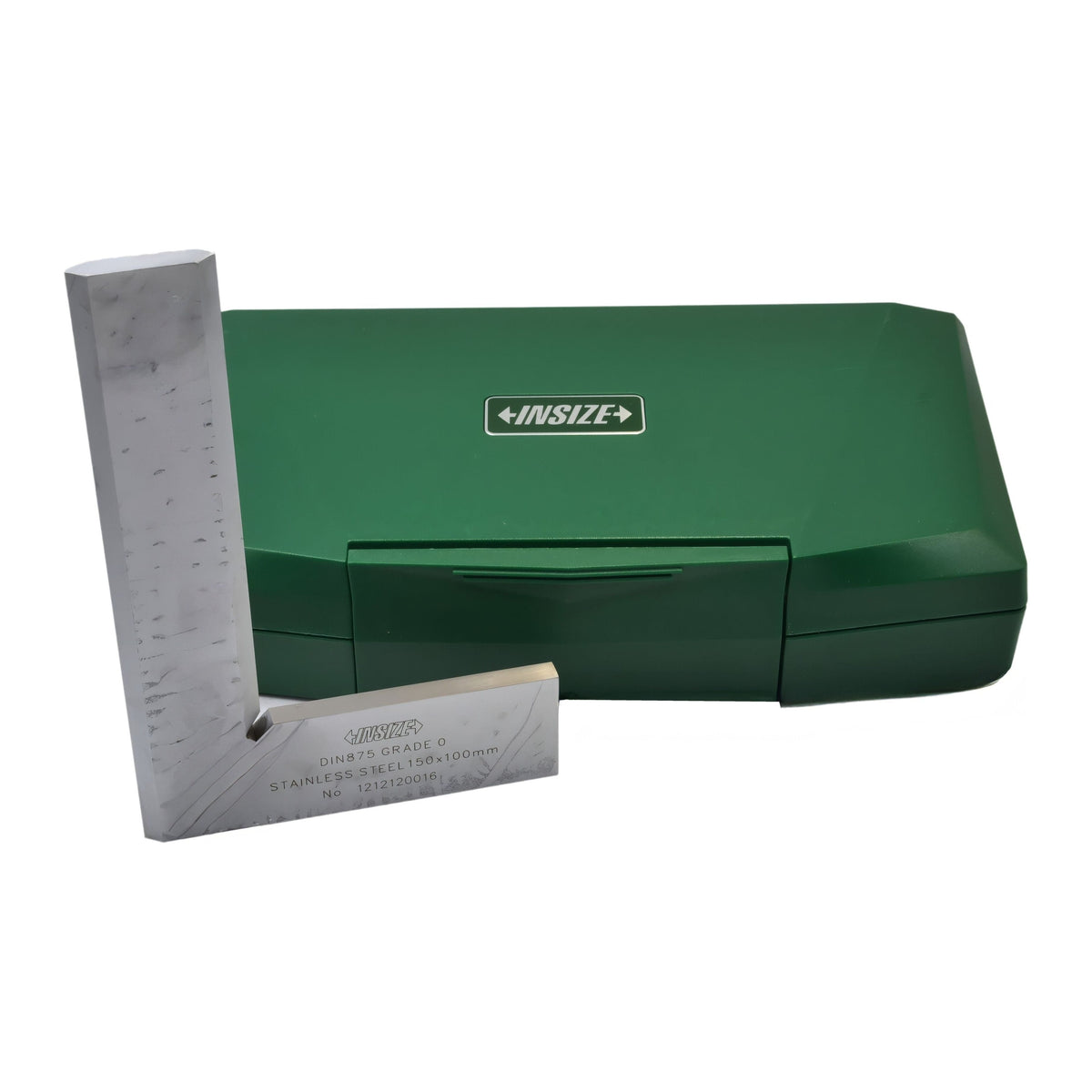 INSIZE MEASURING EQUIPMENT Insize Beveled Edge Square 150×100 mm Grade 0 Series 4790-1500