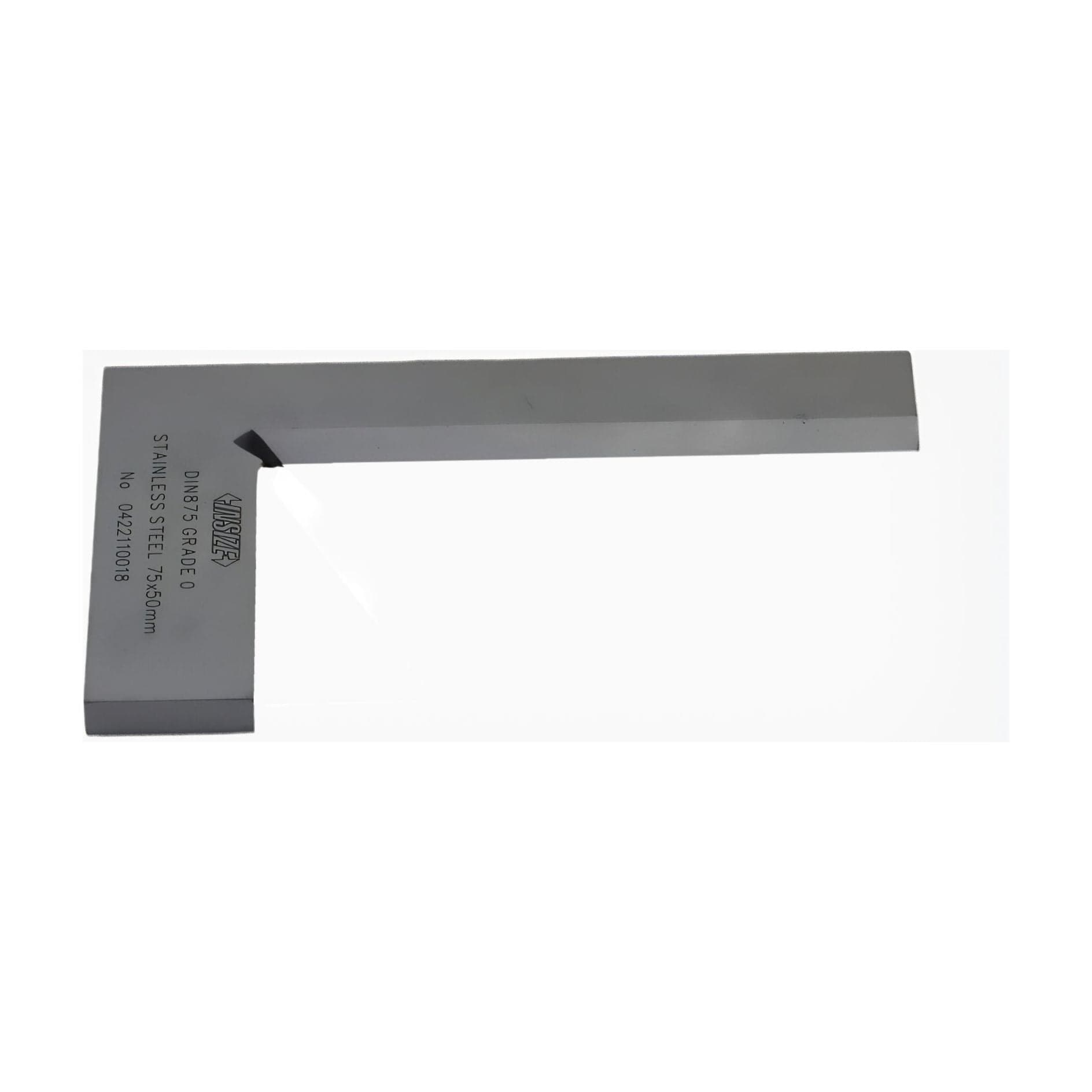 INSIZE MEASURING EQUIPMENT Insize Beveled Edge Square 50×40 mm Grade 0 Series 4790-500