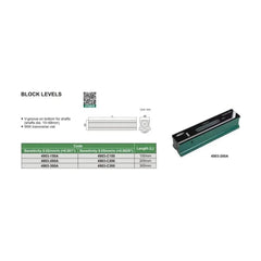 INSIZE MEASURING EQUIPMENT Insize Block Level 300m Series 4903-300A