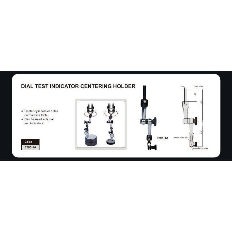 INSIZE Measuring Equipment Insize Dial Test Gauge Indicator Holder Mechanical Lock Series 6295-1A