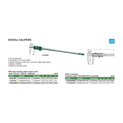 INSIZE Measuring Equipment Insize Digital Caliper  0-600mm / 0-24" Range Series 1135-601