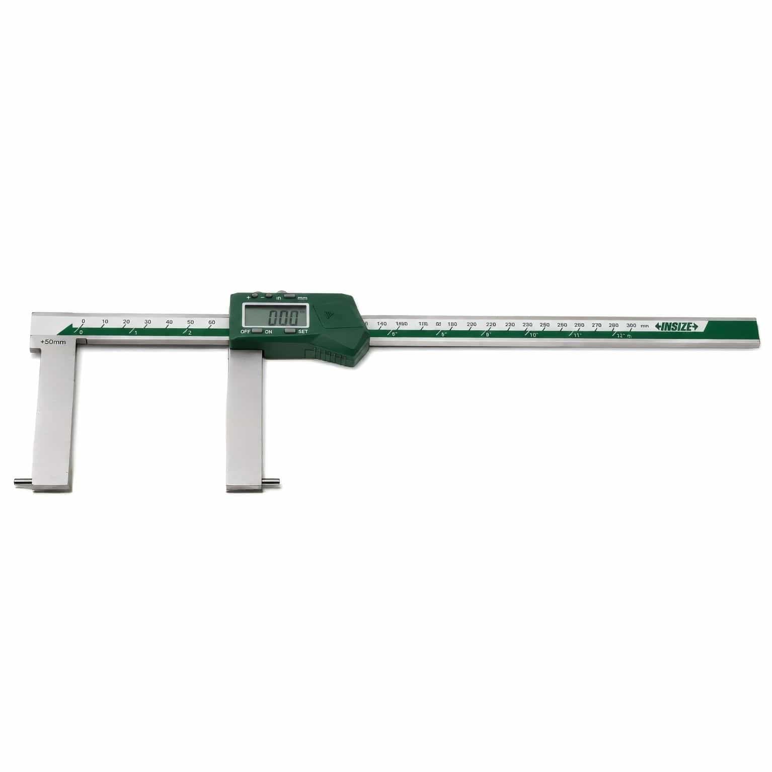INSIZE MEASURING EQUIPMENT Insize Digital Inside Point Caliper 50-300mm/1.97-12" Series 1121-3001A
