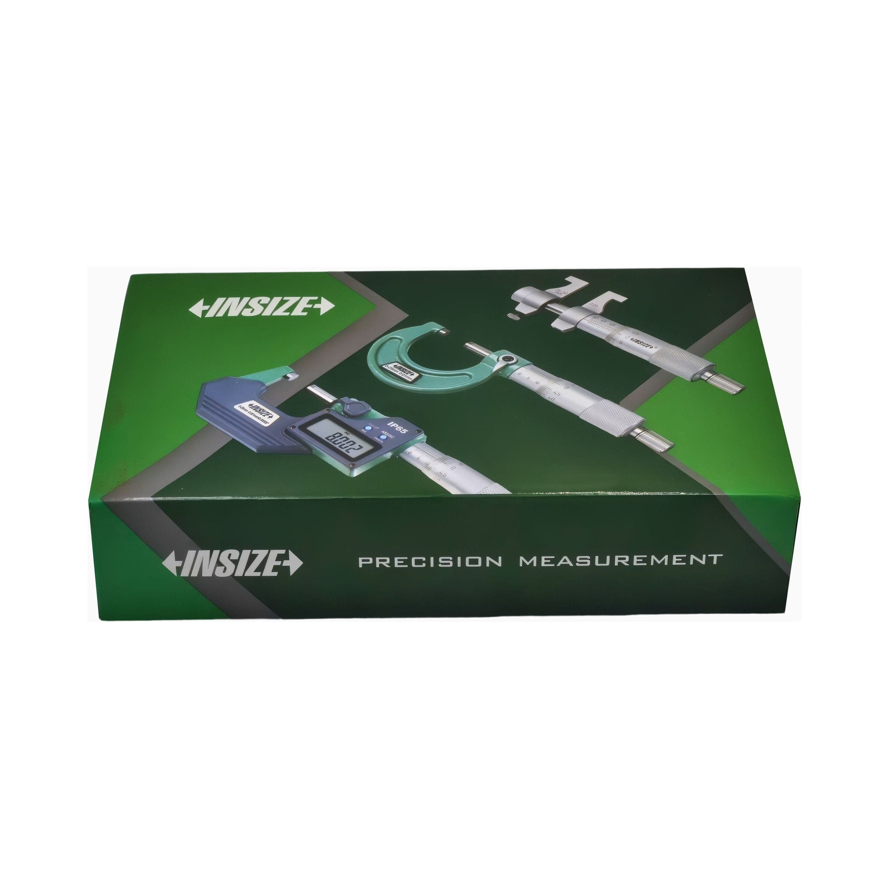 INSIZE Measuring Equipment Insize Digital Screw Thread Micrometer 0-25mm/0-1" Range Series 3581-25A