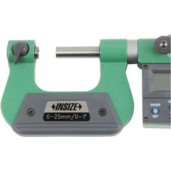 INSIZE Measuring Equipment Insize Digital Screw Thread Micrometer 0-25mm/0-1" Range Series 3581-25A
