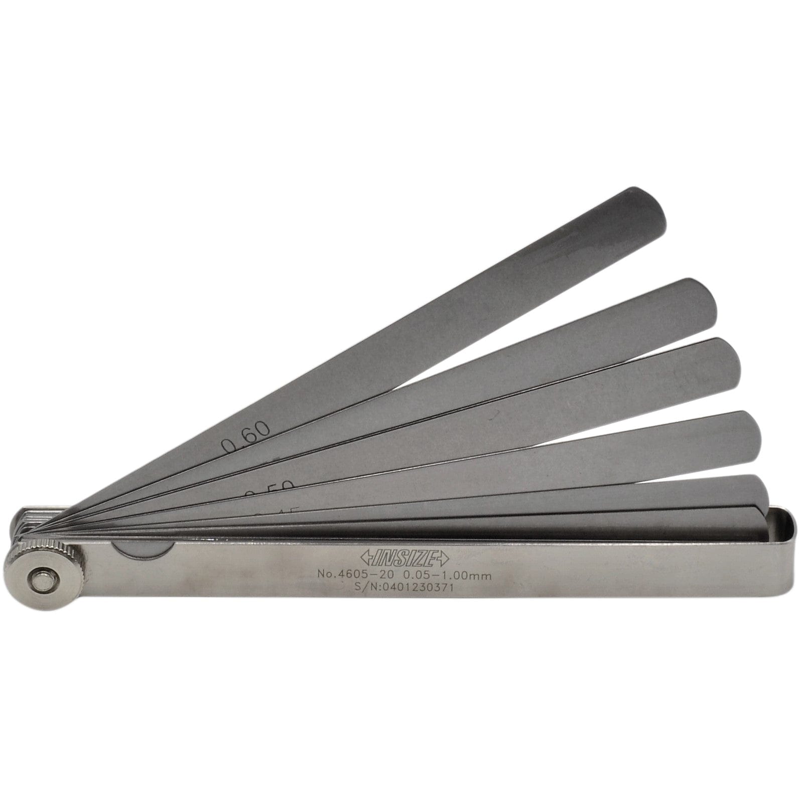 INSIZE Measuring Equipment Insize Feeler Gauge Range 0.05-1mm Series 4605-20