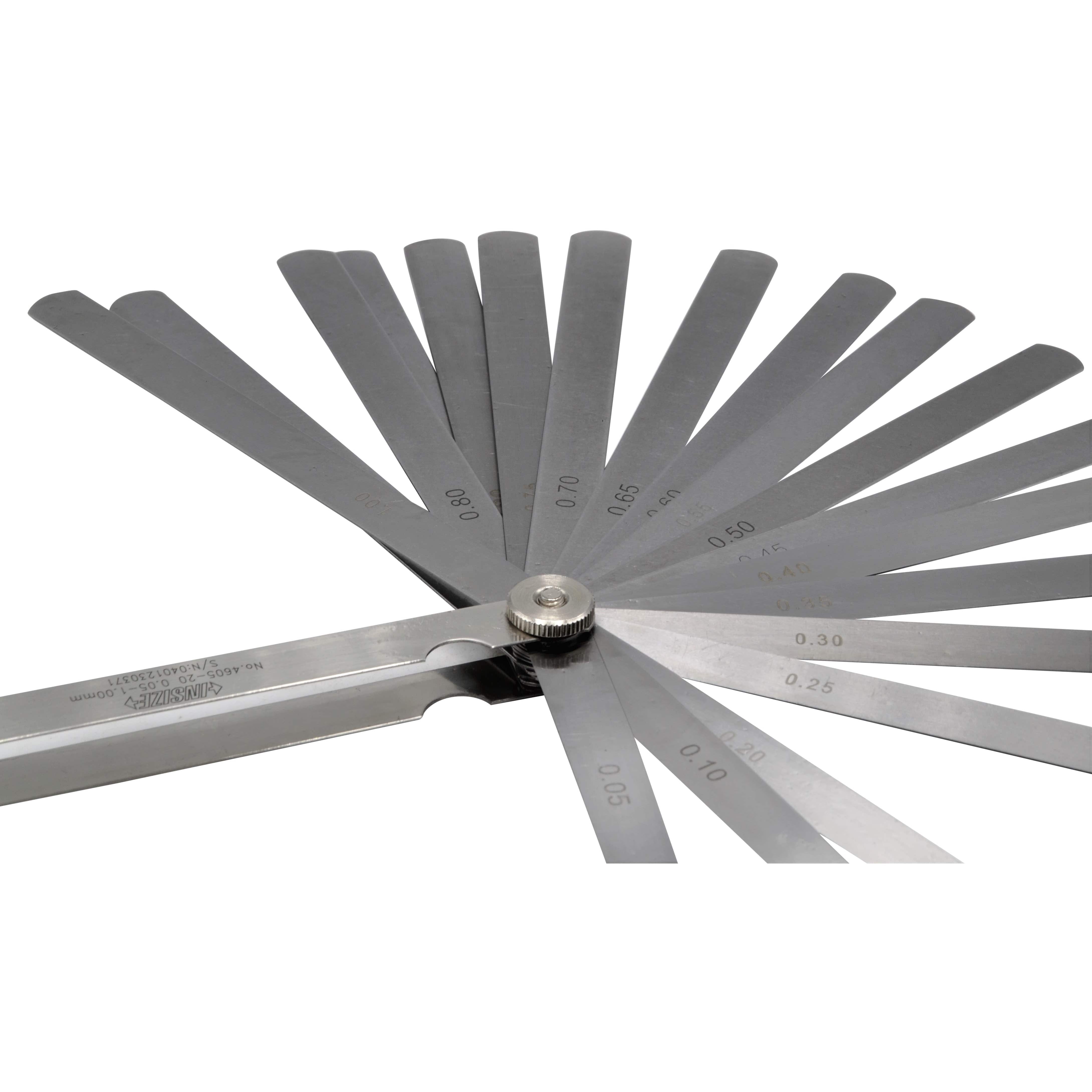 INSIZE Measuring Equipment Insize Feeler Gauge Range 0.05-1mm Series 4605-20