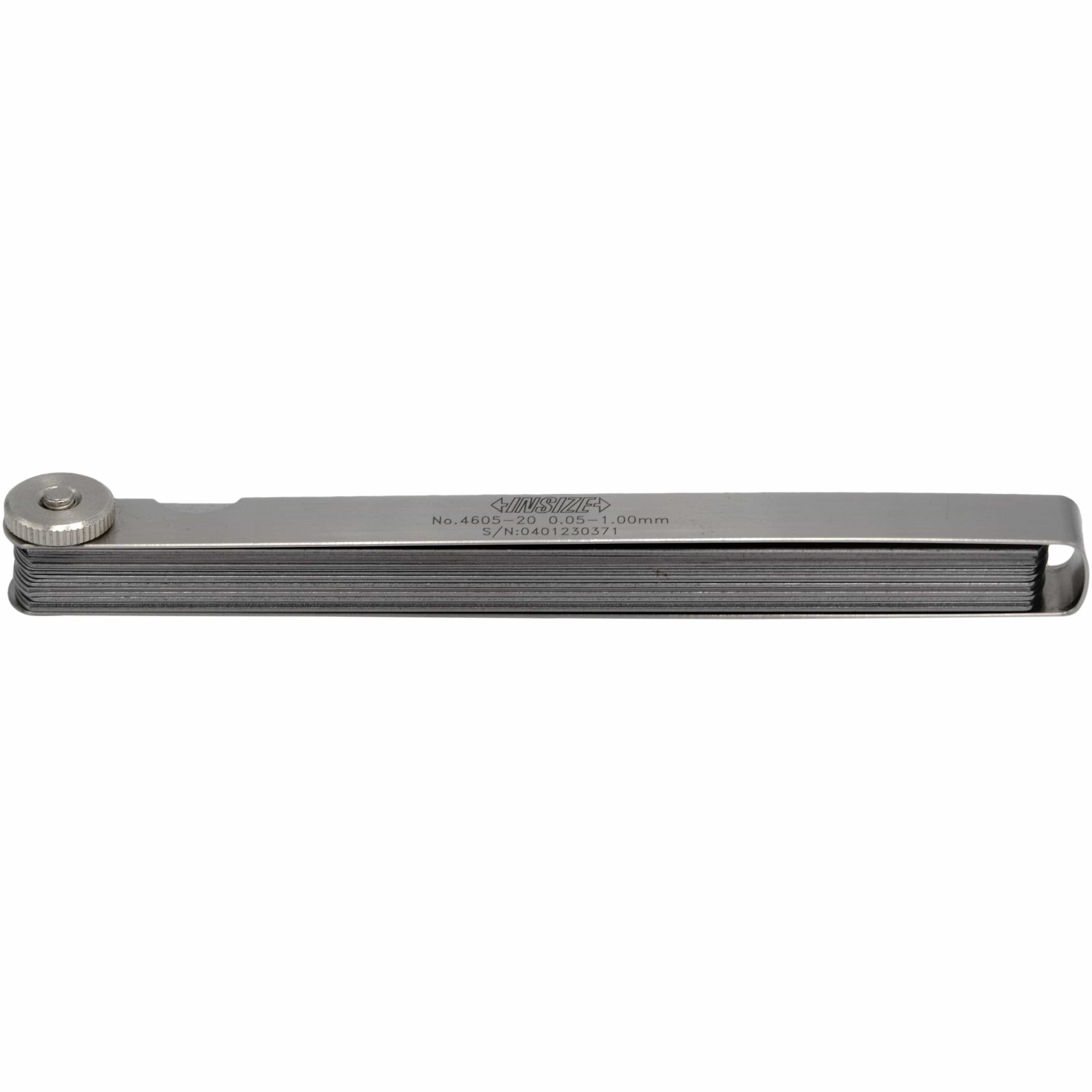 INSIZE Measuring Equipment Insize Feeler Gauge Range 0.05-1mm Series 4605-20