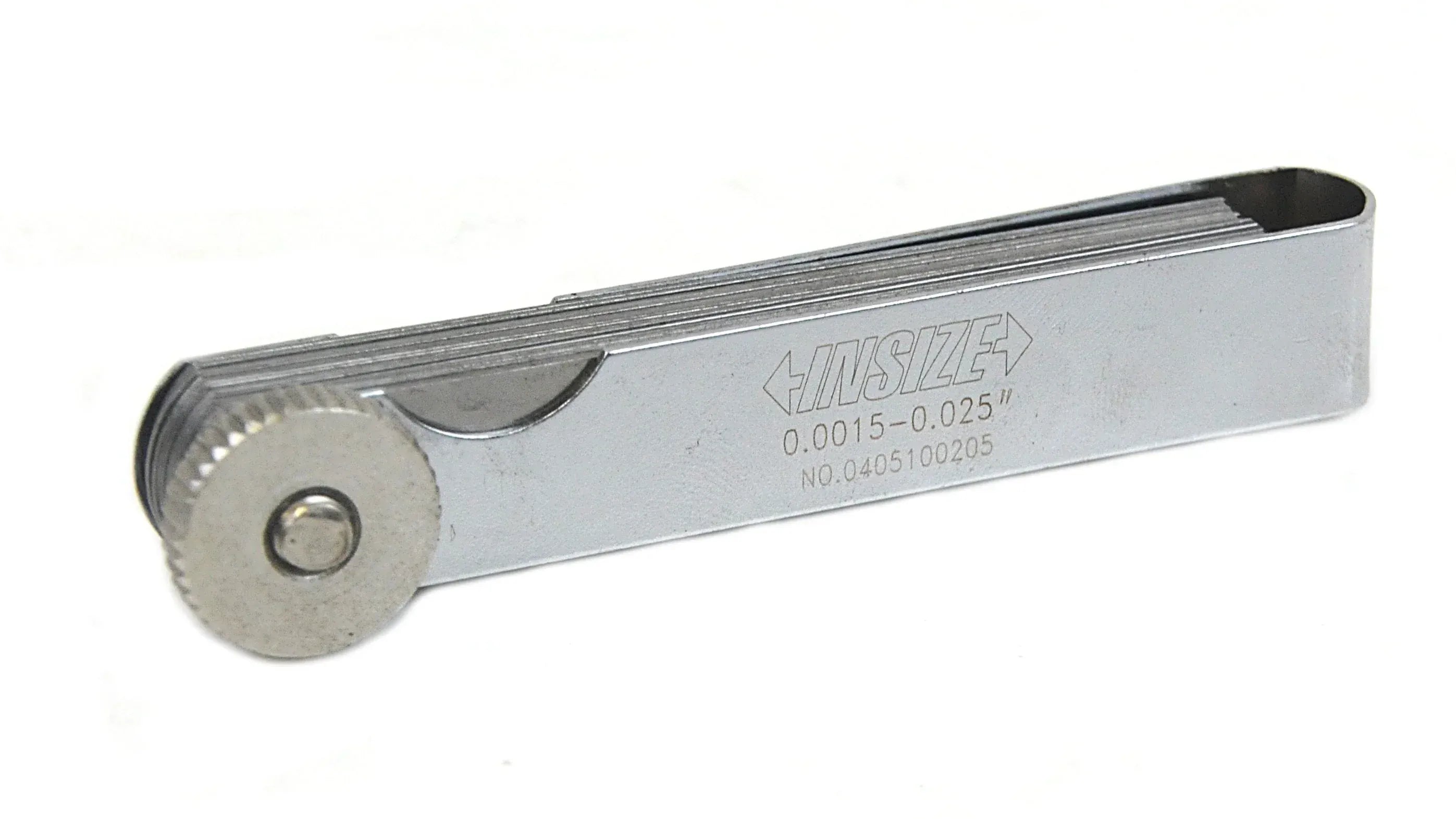 INSIZE MEASURING EQUIPMENT Insize Feeler Gauge Set 0.0015"-0.025" Range Series 4613-261