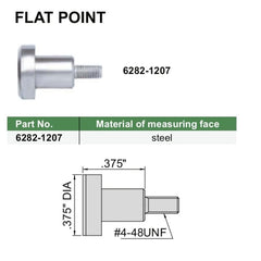 INSIZE Measuring Equipment Insize Flat Point 0.375" Range Series 6282-1207
